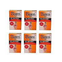 Bigen Powder Hair Color 57 Dark Brown 0.21 oz. (Pack of 6)