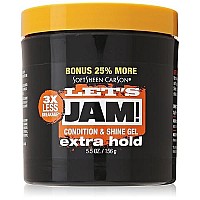 Softsheen-Carson Lets Jam! Shining And Conditioning Gel - Extra Hold, Bonus Size, 5.5 Oz