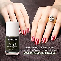 Cuccio Naturale Forte Nail Strengthener Treatment - With Horsetail Grass - Protects Against Cracking, Splitting And Breakage - Nutrient Rich Formula Makes Finger And Toenails More Pliable - 0.5 Oz