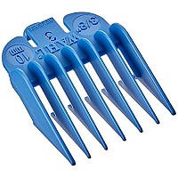 Wahl Professional 3 Color Coded Guide Comb Attachment 3/8 (10.0mm) -3134-803 - Great for Professional Stylists and Barbers - Blue