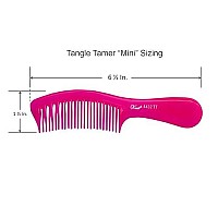 Krest Teal Tangle Tamer Curved Tooth Comb