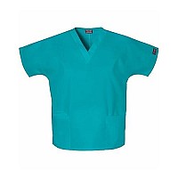 Scrubs For Women Workwear Originals V-Neck Top 4700, Xs, Teal Blue