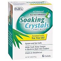 Pedifix Soaking Crystals Foot Bath - (6) 1 Oz. Packetsper Box