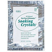 Pedifix Soaking Crystals Foot Bath - (6) 1 Oz. Packetsper Box