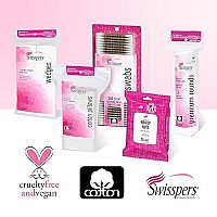 Swisspers Premium Cosmetic Wedges, Latex-Free Makeup Wedge, 32 per Package, 6 Packs (Total Count 192)