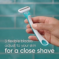 Gillette Venus Tropical Women's Disposable Razor, 3 Count, Womens Razors / Blades