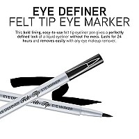 Physicians Formula Eye Definer Felt Tip Eyeliner Marker Ultra Black, Dermatologist Tested. Clinically Tested