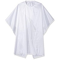 Betty Dain Super Size Styling Cape Snap Closure White