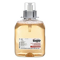 Gojo Luxury Foam Antibacterial Handwash, Fresh Fruit Fragrance, 1250 mL Foam Hand Soap Refill FMX-12 Push-Style Dispenser (Pack of 3) - 5162-03