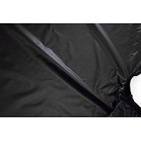 Betty Dain Magnum Shampoo Cape with Touch-and-Close Fastener, Durable, Waterproof, Stain-Resistant Vinyl, Oversized Dimensions, 54 inches wide x 66 inches long, Black