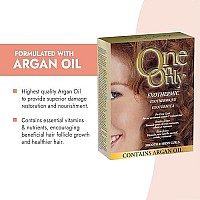 One 'n Only Exothermic Perm with Argan Oil for Firm Curls, Self-Heating Formula for Client Comfort, Ensures Shine and Manageability, Eliminates Perm Odor