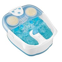 Conair Waterfall Foot Pedicure Spa With Lights, Bubbles, Massage Rollers