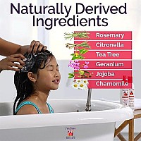 Fairy Tales Rosemary Repel Lice Shampoo - Daily Kids Shampoo (12 Fl Oz) & Conditioner (8 Fl Oz) Duo for Lice Prevention