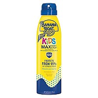 Banana Boat Ultramist Kids Max Protect & Play Clear Spray Sunscreen Spf 100: 6 Oz