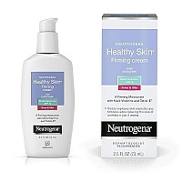 Neutrogena Healthy Skin Glycerin & Green Tea Firming Face Cream Moisturizer & Neck Cream with SPF 15 Sunscreen - Anti Wrinkle Cream, Face Moisturizer for Dry Skin & Neck Firming Cream, 2.5 fl. oz