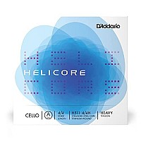 Daaddario H512 Helicore Cello Single A String, 44 Scale Heavy Tension (1 Set)- Stranded Steel Core For Optimum Playability And Clear, Warm Tone - Versatile And Durable - Sealed Pouch Prevents Corrosion