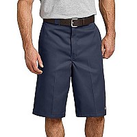 Dickies Mens Dickies Mens 13 Inch Loose Fit Multi-Pocket Short Work Utility Pants, Navy, 36 Us