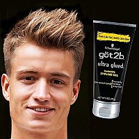 Got2b Ultra Glued Invincible Styling Hair Gel, 6 Ounces (Pack of 2)