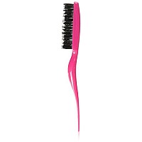 Cricket Amped Up Teasing Hair Brush for Volume, Backcombing, Lifting, Styling, And Sectioning Hair, Fuchsia