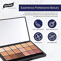 Graftobian Hd Glamour Creme Foundation Cool Super Palette - 18 High Definition Cool Undertone Cream Shades