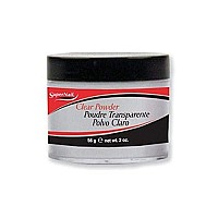 Supernail Nail Powder, Clear, 2 Ounce