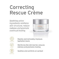 Kerstin Florian Rescue Crem, Ultra Hydrating Face Moisturizer, Day to Night Cream with Shea Butter & Vitamin E to Boost Collagen & Elastin, Reduce Wrinkles & Heal Dry Skin, Paraben Free (1.7 fl oz)