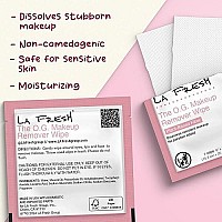 La Fresh Makeup Remover Facial Cleansing Wipes, Waterproof Makeup Face Cleansing Wipes with Vitamin E Pack of 200ct Facial Wipes - Skin Care Travel Essentials