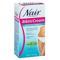 Nair Nair Sensitive Bikini Cream Hair Remover - 1.7 Oz: 3 Units.