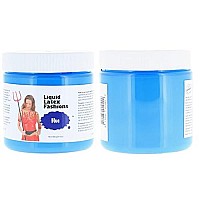 Liquid Latex Fashions Blue Body Paint for Adults and Kids, Ammonia Free, Cosplay Makeup, Creates Professional Monster, Zombie Arts, Easy On and Off- 4 Oz