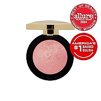 Milani Baked Blush - Corallina (0.12 Ounce) Cruelty-Free Powder Blush - Shape, Contour & Highlight Face for a Shimmery or Matte Finish