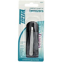 Trim Compact Slant Point Tweezers - 2 Pack