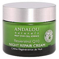 Andalou Naturals Night Crm Repair Resvrtrl 1.7 Fl Oz(Pack of 1)