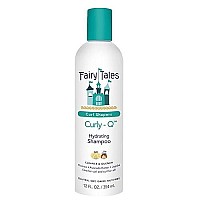 Fairy Tales Curly-Q Daily Hydrating Shampoo For Kids - Shampoo For Curly Hair - Paraben Free, Sulfate Free, Gluten Free, Nut Free - 12 Oz