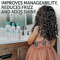 Fairy Tales Curly-Q Daily Hydrating Shampoo For Kids - Shampoo For Curly Hair - Paraben Free, Sulfate Free, Gluten Free, Nut Free - 12 Oz