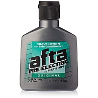 Afta Pre-Electric Shave Lotion With Skin Conditioners Original 3 oz