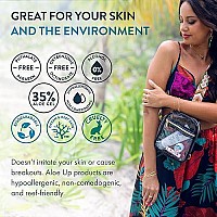 ALOE UP After Sun Light Moisturizer Skin Care - Body Moisturizer uses Aloe Vera Gel, Coconut Oil, and Vitamin E for After Sun Care/Beach Essential Sun Lotion Soothes Sunburned Skin / 4 oz