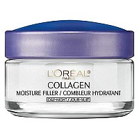 Loreal Paris Collagen Moisture Filler Day/Night Cream, 1.7 Ounce (Pack Of 2)