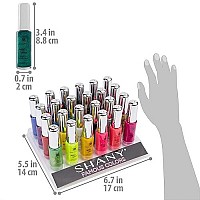 SHANY Nail Art Set (24 Famous Colors Nail Art Polish, Nail Art Decoration)