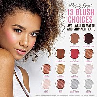 Half Ounce Bottle of Peachy Keen Blush (BB101) Belloccio's Professional Flawless Airbrush Makeup (Warm your cheeks with peach)