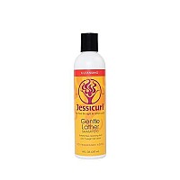 Jessicurl, Gentle Lather Shampoo, No Fragrance Added, 8 Fl oz. Cleansing Curly Hair Shampoo, Vegan, Sulfate Free Shampoo