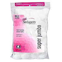 Swisspers Cotton Balls Jumbo Plus Size, 70 Count