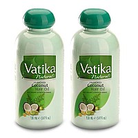 Dabur Vatika Enriched Coconut Hair Oil 150ml (Pack of 2)