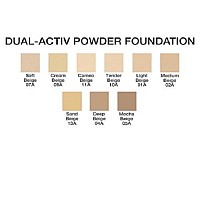 Dual Active Powder Foundation (Light Beige)