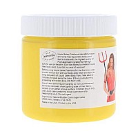 Liquid Latex Fashions Ammonia Free Liquid Latex for Adults and Kids, Face and Body Latex Paint, Ideal for Parties and Cosplay, Super Flexible, Yellow- 4 Oz