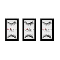 Red Cherry DW False Eyelashes (Pack of 3 Pairs)