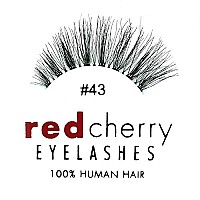 Red Cherry False Eye Lashes 43 (6 Pack)