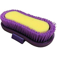 Roma Soft Grip Sponge Brush Purple