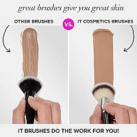 IT Cosmetics Heavenly Luxe Complexion Perfection Brush 7 - Foundation & Concealer Brush in One - Soft Bristles - Pro-Hygienic & Ideal for Sensitive Skin