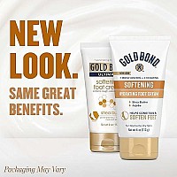 Gold Bond Ultimate Softening Foot Cream With Shea Butter To Soften Rough & Calloused Feet, 4 Oz.