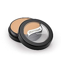 Graftobian HD Glamour Crme Foundation 1/2oz, Weightless Full Coverage Makeup, 65 Inclusive Shades, For All Skin Types, Natural or Full-Glam Looks, For Professionals and Beginners, Buttermilk